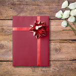 Wine Red Solid Colour | Classic | Elegant Wrapping Paper<br><div class="desc">Wine Red Solid Colour | Classic | Elegant | Trendy | Stylish | Gift</div>