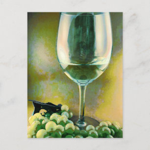 Wine Reflections  Postcard