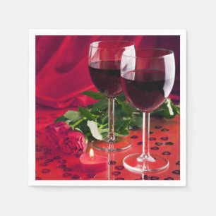 Wine & Roses Napkin