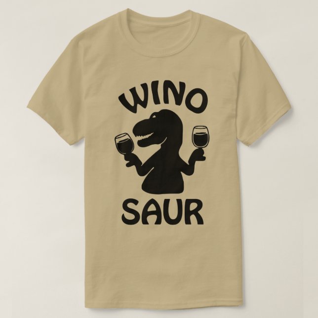 Wine Saur T-Shirt (Design Front)