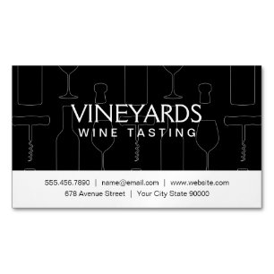 Wine Set Business Card