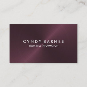 Wine Sheen Business Card