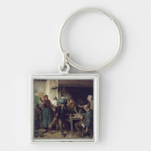 Wine Shop Monday, 1858 Key Ring