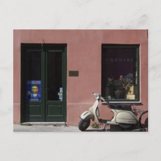 Wine shop postcard