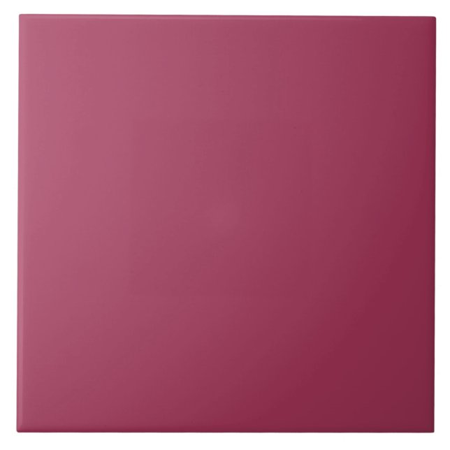 Wine Solid Colour Tile (Front)