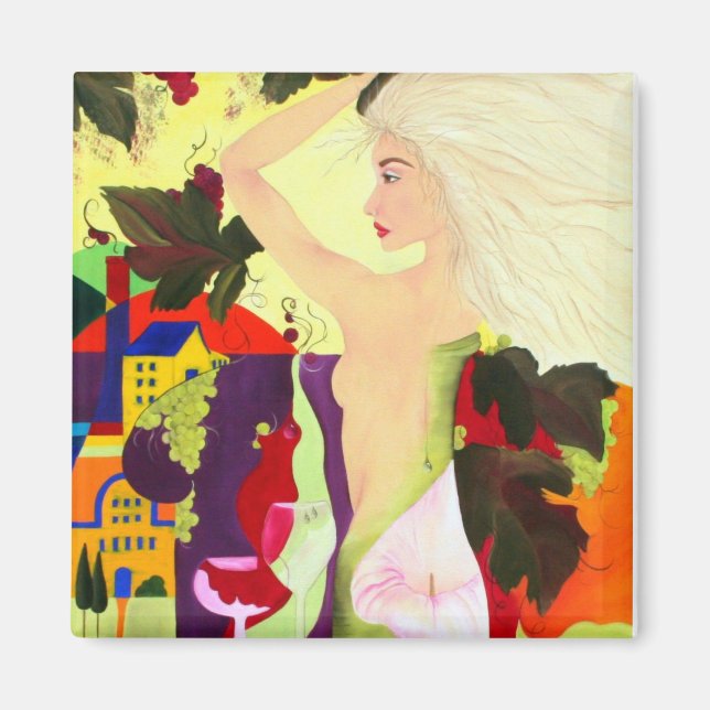 Wine spirit magnet (Front)