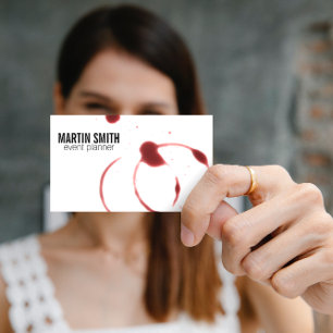 Wine Stains Business Card