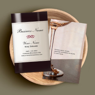 Wine Steward Business Card