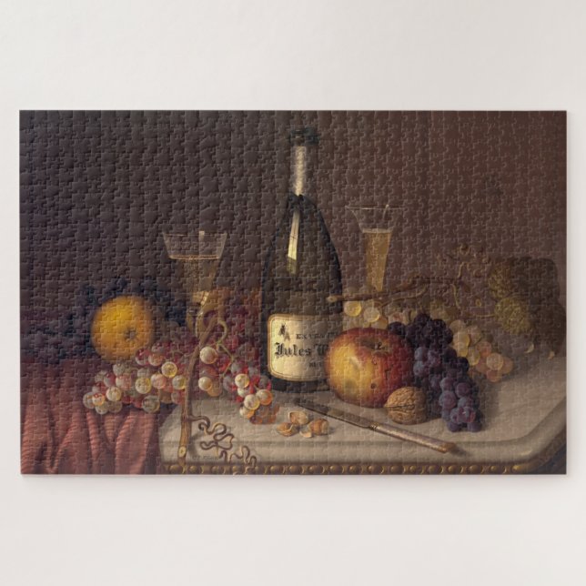 Wine Still Life Jigsaw Puzzle (Horizontal)