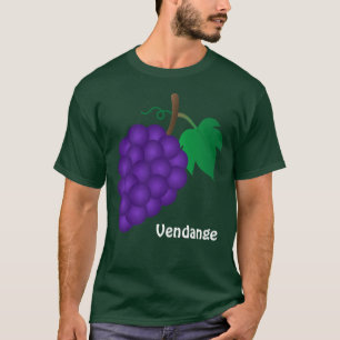 Wine  T shirt - Vendange