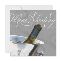 Wine Tasting Dinner Party Invitation