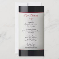Wine Tasting Event Invitation