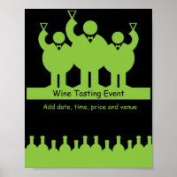 Wine Tasting Event Promotion Poster