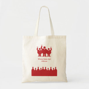 Wine Tasting Event Promotion Tote Bag