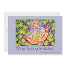 Wine-Tasting Invitation "Mighty Winemaker" 