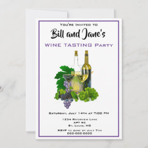 Wine Tasting  Party Invitation