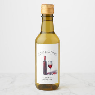 Wine Theme Party Wine Label