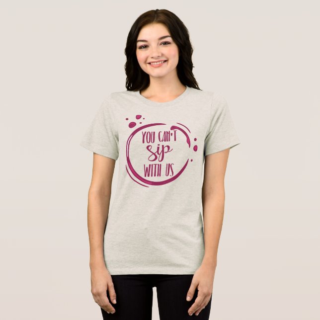 Wine Themed Bachelorette Group Tri-Blend Shirt (Front Full)