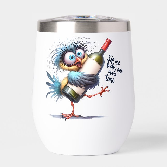 Wine Thermal Wine Tumbler (Front)
