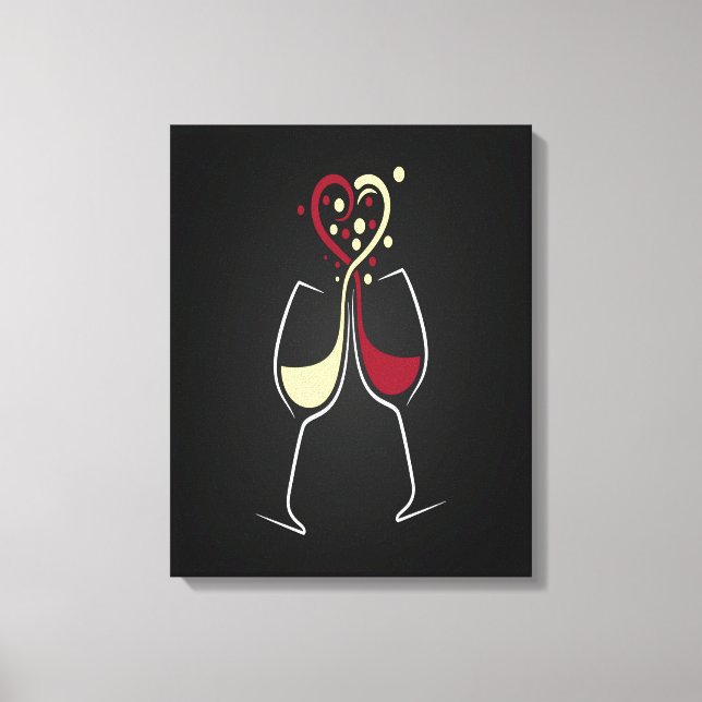 Wine Time  Canvas Print (Front)