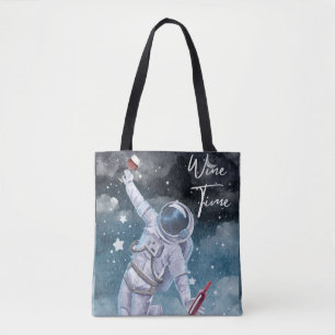 WINE TIME TOTE BAG