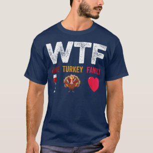 Wine Turkey Family Funny Ugly Sweater Christmas Th