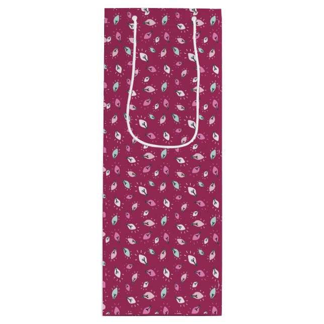 Wine Twinkle Lights Wine Gift Bag (Front)