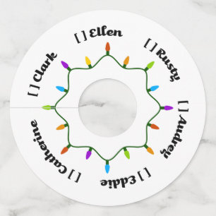 Wine Vacation... Wine Glass Tag