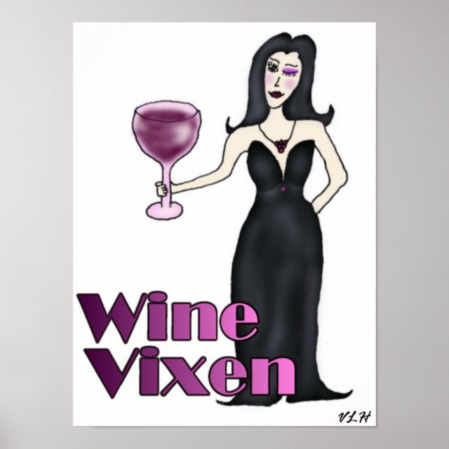 Wine Vixen Poster (Front)