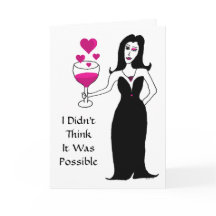 Wine Vixen Valentine's Day Card
