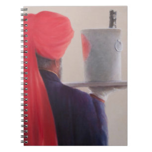 Wine Waiter Jaipur 2012 Spiral Notebook