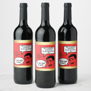 Wine & Whine: Custom Labels for Your Drama-Filled