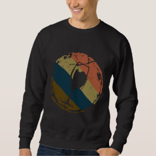 Wine  Wine Drinker  Vintage Wine Glass Sweatshirt
