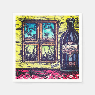Wine With a View Napkin
