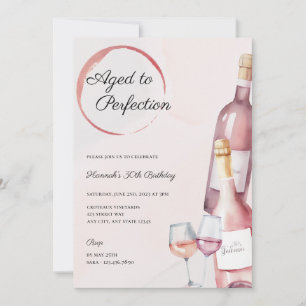 Winery Birthday Party Invitation