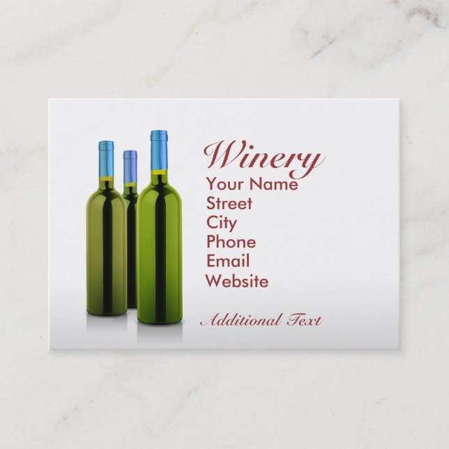 Winery Business Card (Front)