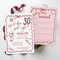 Winery Girls Night Out Wine Tasting 30th Birthday