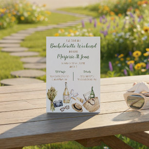 Winery Girls Weekend Invitation