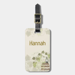 Winery Theme - Vineyard-Inspired  Luggage Tag
