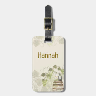 Winery Theme - Vineyard-Inspired  Luggage Tag