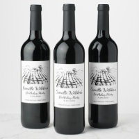Winery Wine Tasting Vineyard Birthday Party