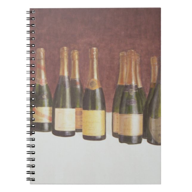 Winescape Champagne 2003 Spiral Notebook (Front)