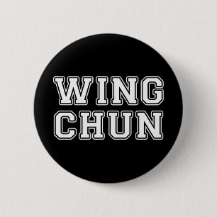 Wing Chun 6 Cm Round Badge