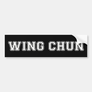 Wing Chun Bumper Sticker