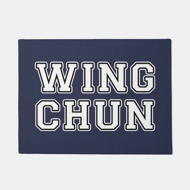 Wing Chun Doormat (Front)