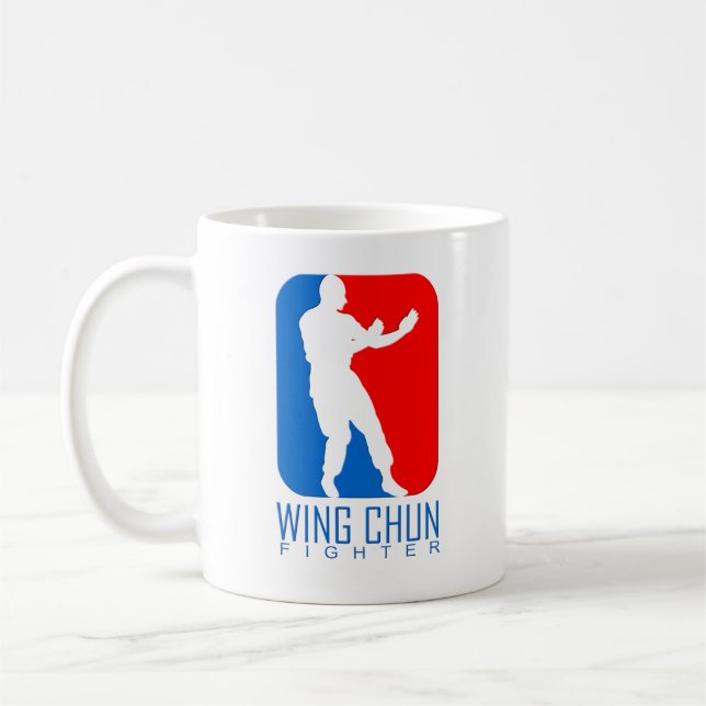 Wing Chun Fighter - Ip Man Linage Coffee Mug (Left)