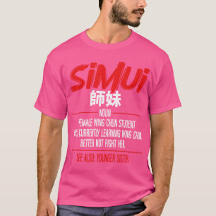 Wing Chun Fighter Martial Arts Instructor Kung Fu T-Shirt