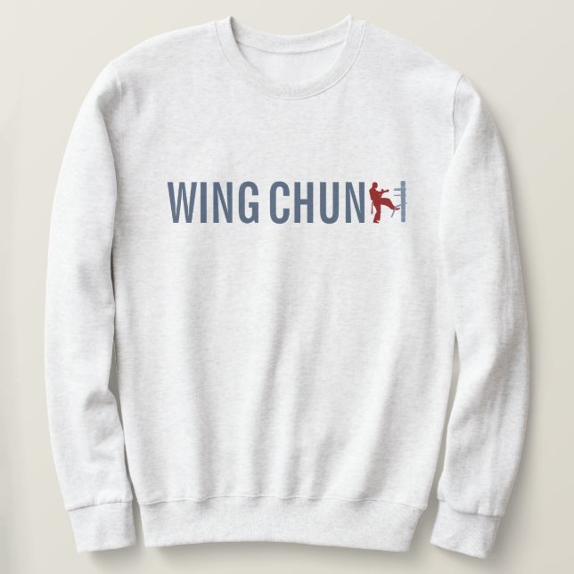 Wing Chun Kung Fu Sweatshirt (Design Front)