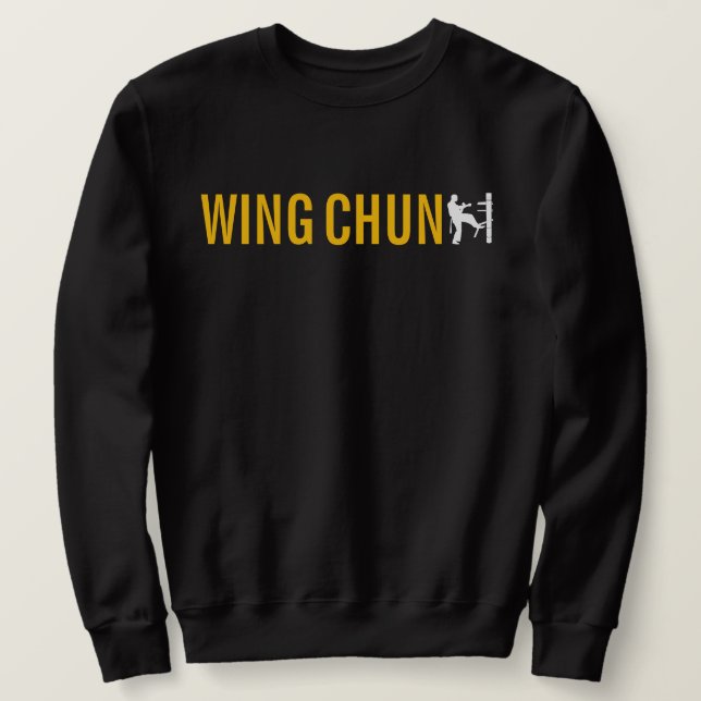 Wing Chun Kung Fu Sweatshirt (Design Front)