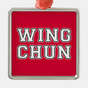 Wing Chun Metal Tree Decoration